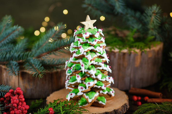 Пряничная Елка 1шт 400гр 0