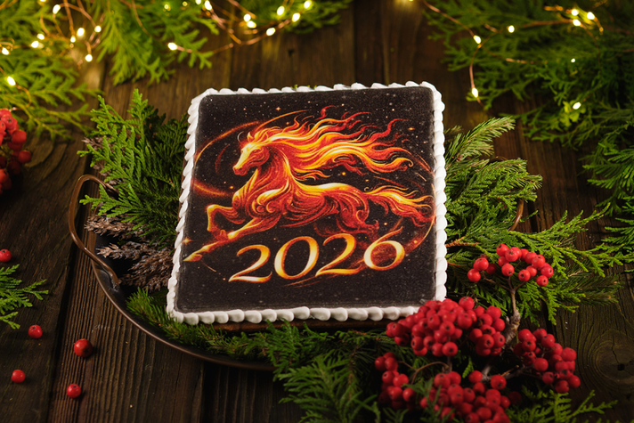 Пряник Открытка 1шт 450гр Огненная Лошадь 0 - фудмаркет «Ватрушка» Пряник Открытка 1шт 450гр Огненная Лошадь 0