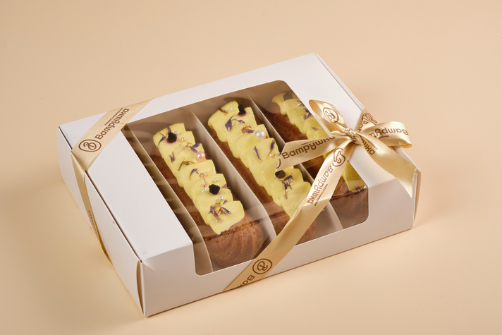 Эклеры праздничный набор 4шт 200гр 3