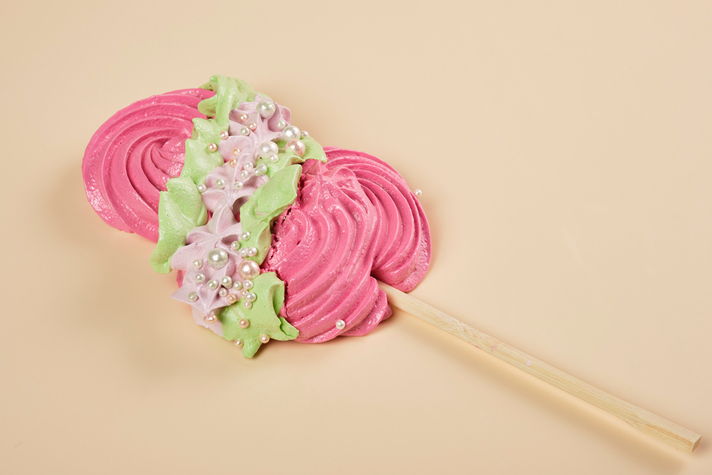 Меренга на палочке Праздничная 1шт 40гр 1