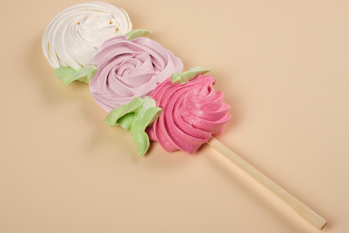 Меренга на палочке Праздничная 1шт 40гр 3