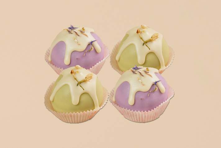 Пирожное набор шоколадное 4шт 360гр 0