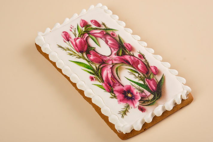 Пряник открытка 1шт 100гр 1