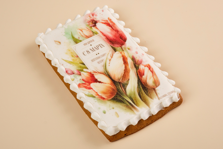 Пряник открытка 1шт 100гр 2