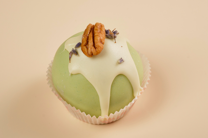 Пирожное шоколадное с карамельным кремом 90гр 2