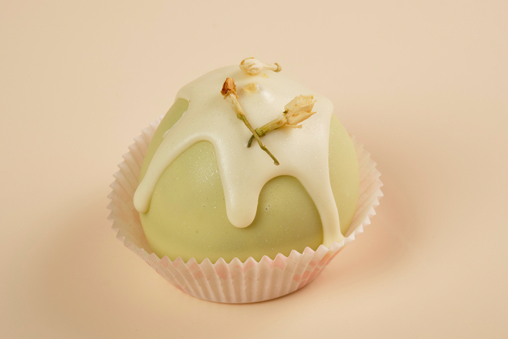 Пирожное шоколадное с карамельным кремом 90гр 3