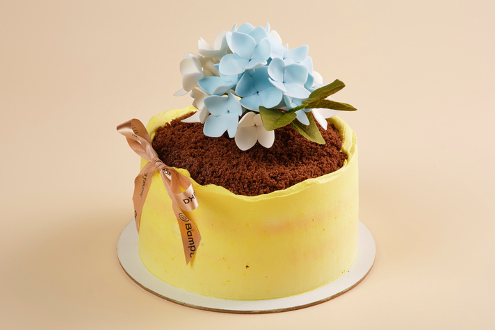 Торт Праздничный с цветком 800гр 4 - фудмаркет «Ватрушка» Торт Праздничный с цветком 800гр 4