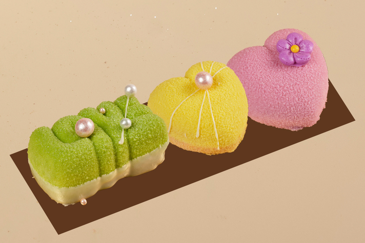 Пирожное муссовое Ассорти набор 3 шт 270гр 0