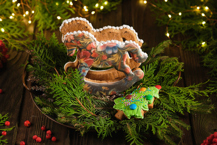 Пряник Большая Лошадка 1шт 500гр 0