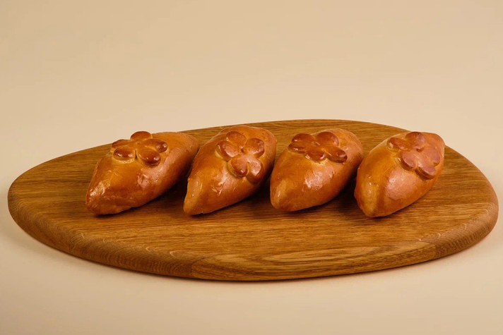 Мини-пирожки яблоко-корица 4шт/200гр 0