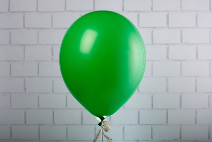 Гелиевый шар Зеленый 0