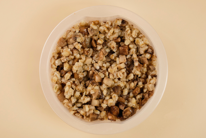 Каша перловая с грибами и луком 200гр 0