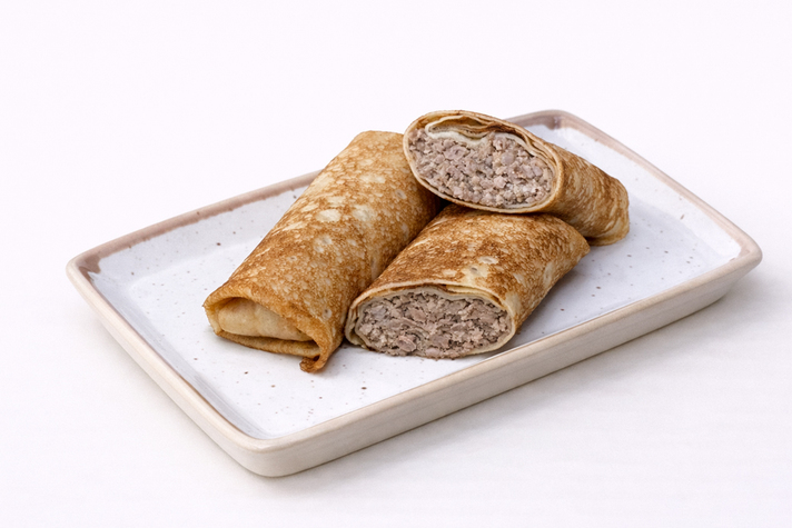 Блинчик с мясом 2шт/200гр 0