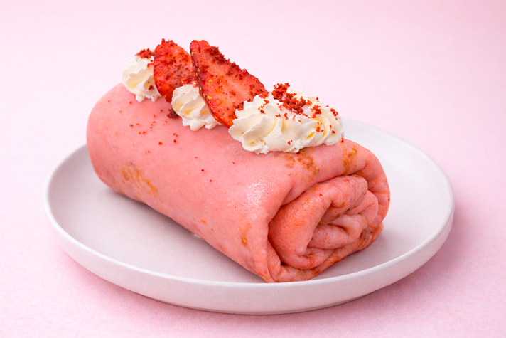 Рулет Блинный Клубничный 250гр 0