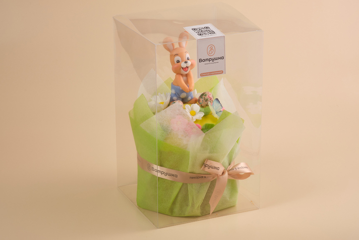 Кулич Премиум  Зайка 1шт 500гр 2