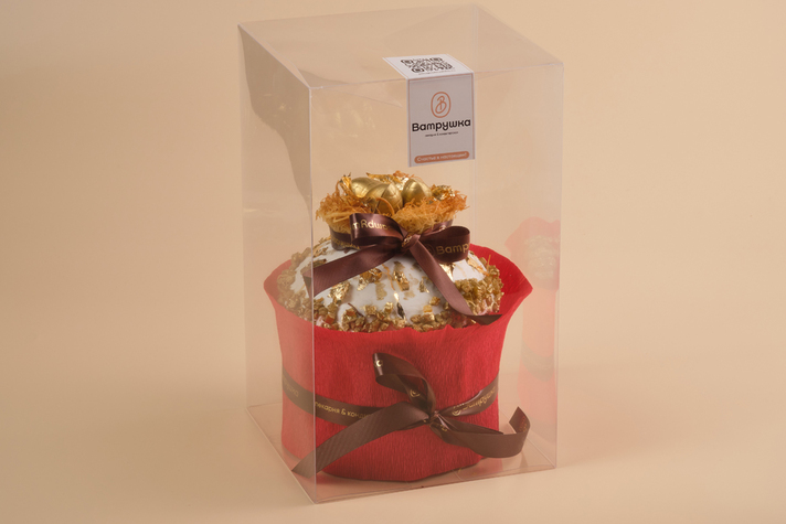 Кулич Премиум Золото 1шт 500гр 2 - фудмаркет «Ватрушка» Кулич Премиум Золото 1шт 500гр 2