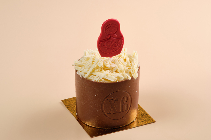 Пасха Творожно-ягодная в шоколадном корпусе 600гр 1