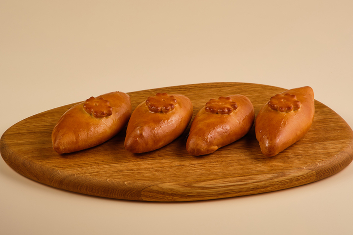 Мини-пирожки капуста-грибы 4шт/200гр 0