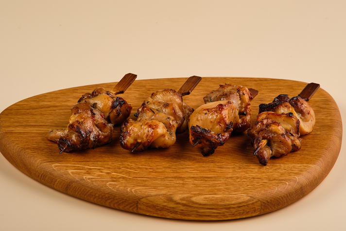 Брошет из цыпленка 4шт/180гр 0 - фудмаркет «Ватрушка» Брошет из цыпленка 4шт/180гр 0