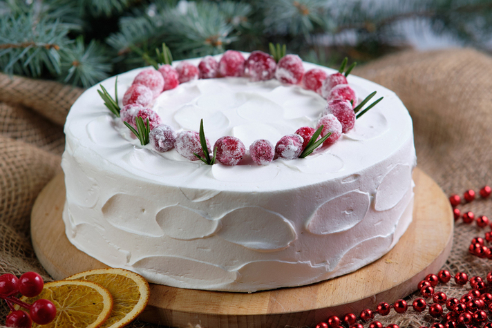 Торт Бенто Клюква в сахаре 550гр 0