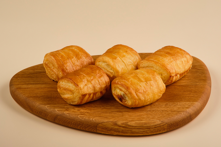 Мини слойка с творогом и изюмом 5шт/150гр 0