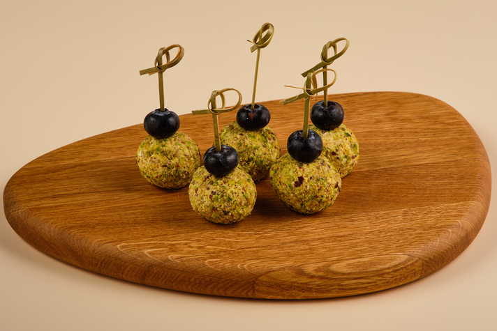 Сырные шарики Креметте с дор блю и голубикой 5шт/130гр 0