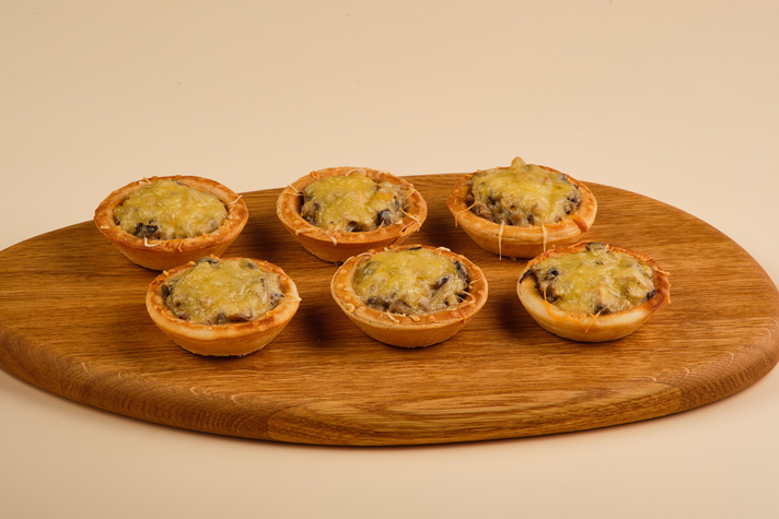 Тарталетки с грибным жюльеном 6шт/300гр 0