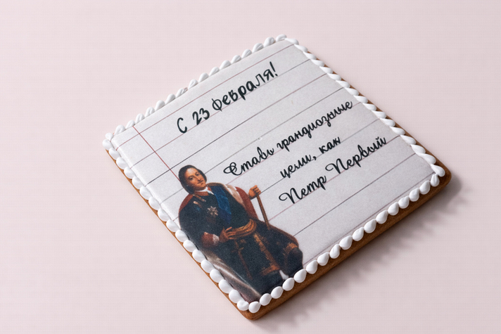 Пряник открытка 1шт 450гр 1