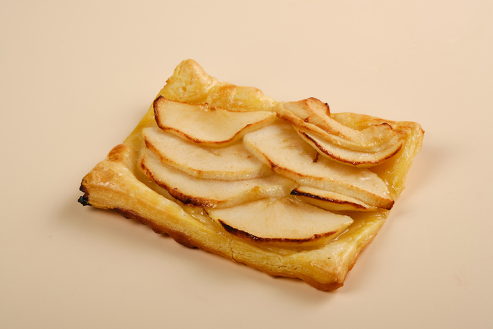 Слойка Довиль с яблоками 120гр 0