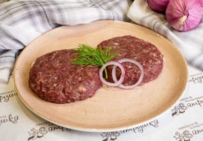 Бифштекс из говядины п/ф 240гр - фудмаркет «Ватрушка» Бифштекс из говядины п/ф 240гр