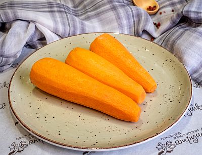 Морковь очищенная 500гр
