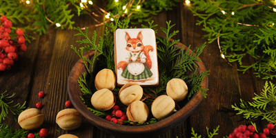 Пряник Белочка с орешками 1уп 250гр