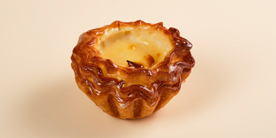 Слойка Португеза с заварным кремом 100гр - фудмаркет «Ватрушка» Слойка Португеза с заварным кремом 100гр