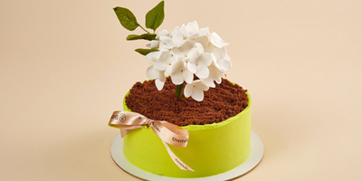 Торт Праздничный с цветком 800гр