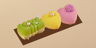 Пирожное муссовое Ассорти набор 3 шт 270гр