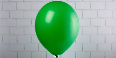 Гелиевый шар Зеленый