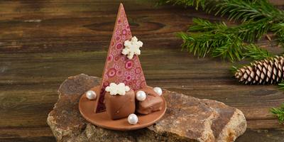 Шоколад Новогодняя композиция с конфетами 130гр