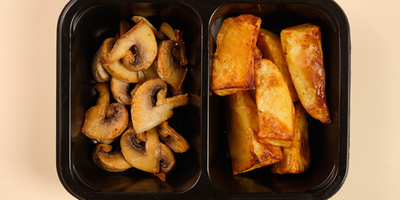 Картофельные дольки с паприкой и грибами 150гр