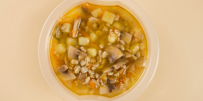 Суп с лесными грибами и перловкой 300гр