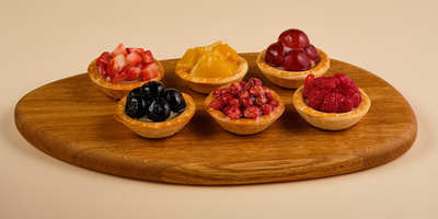 Тарт ягодный мини набор 6шт/420гр - фудмаркет «Ватрушка» Тарт ягодный мини набор 6шт/420гр