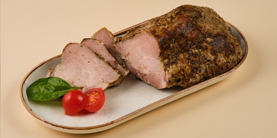 Буженина запеченная 400гр - фудмаркет «Ватрушка» Буженина запеченная 400гр