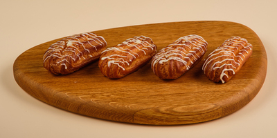 Эклеры пальчики со сгущенкой набор 4шт/100гр - фудмаркет «Ватрушка» Эклеры пальчики со сгущенкой набор 4шт/100гр