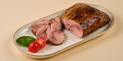 Филе бедра индейки запеченное 400гр - фудмаркет «Ватрушка» Филе бедра индейки запеченное 400гр