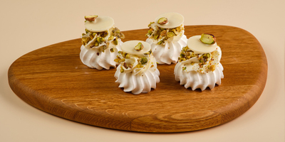 Пирожное Павлова-мини фисташка 4шт/80гр - фудмаркет «Ватрушка» Пирожное Павлова-мини фисташка 4шт/80гр