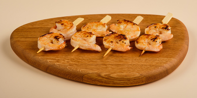 Брошет из креветок 4шт/100гр - фудмаркет «Ватрушка» Брошет из креветок 4шт/100гр