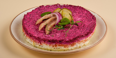 Сельдь под шубой 700гр - фудмаркет «Ватрушка» Сельдь под шубой 700гр